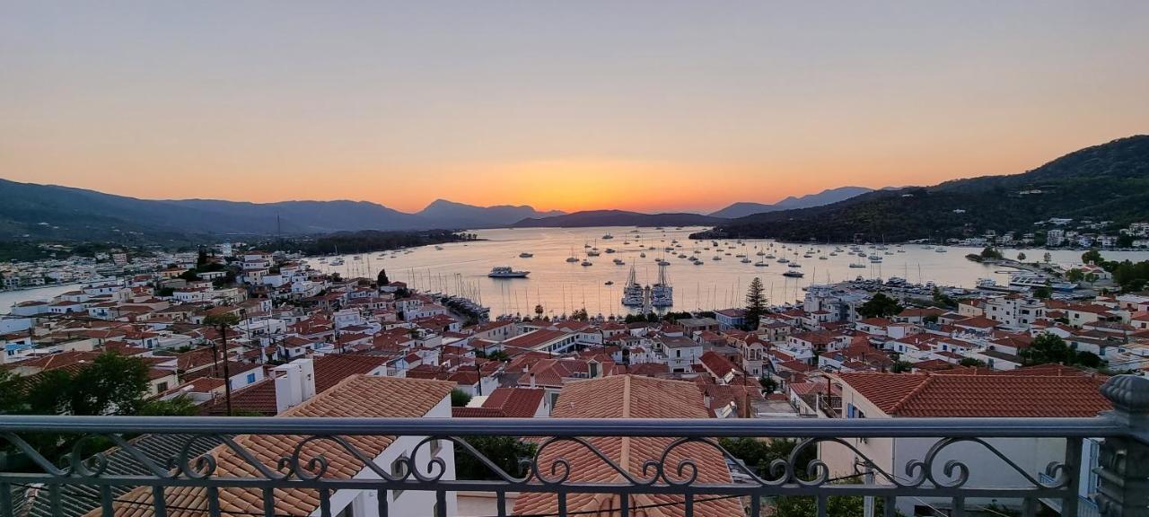 Apartmán Panoramic View Poros Town Exteriér fotografie