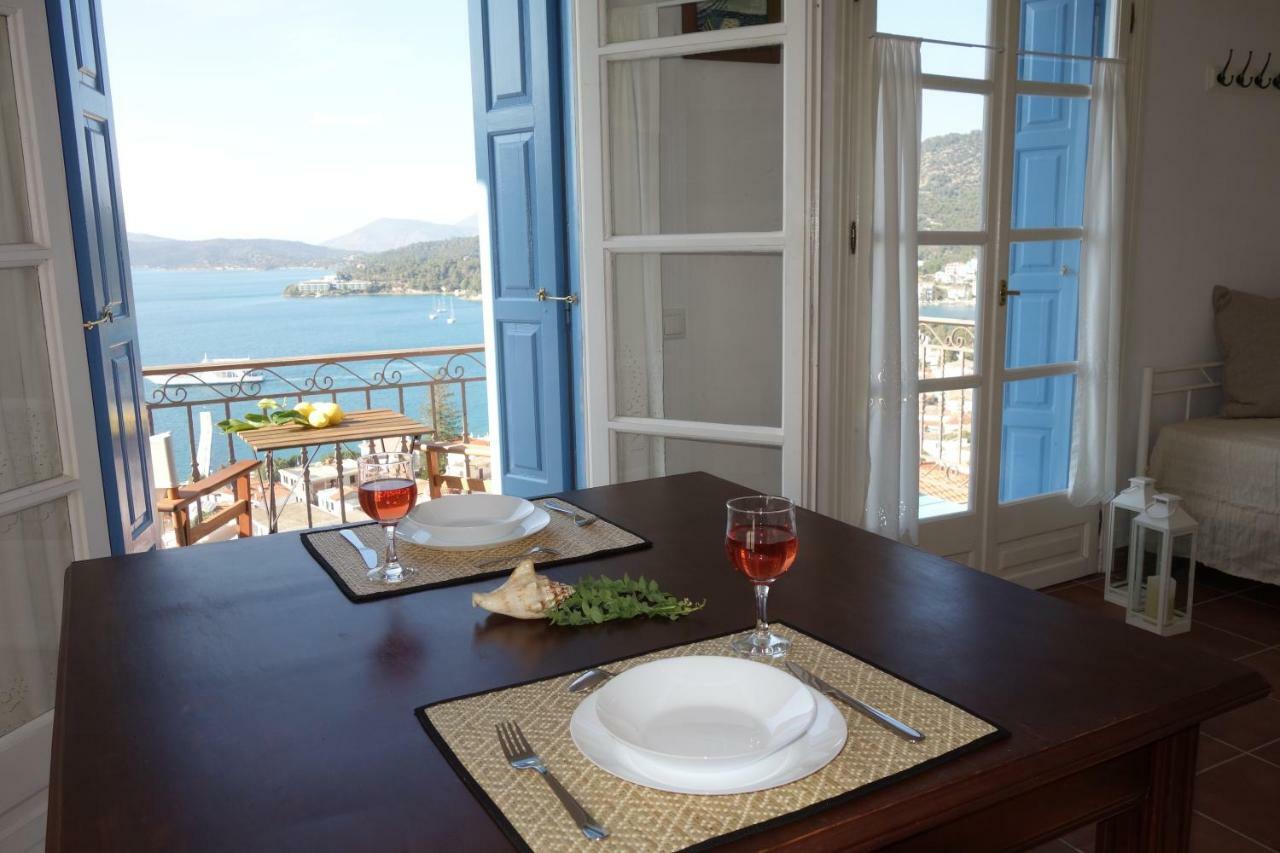 Apartmán Panoramic View Poros Town Exteriér fotografie