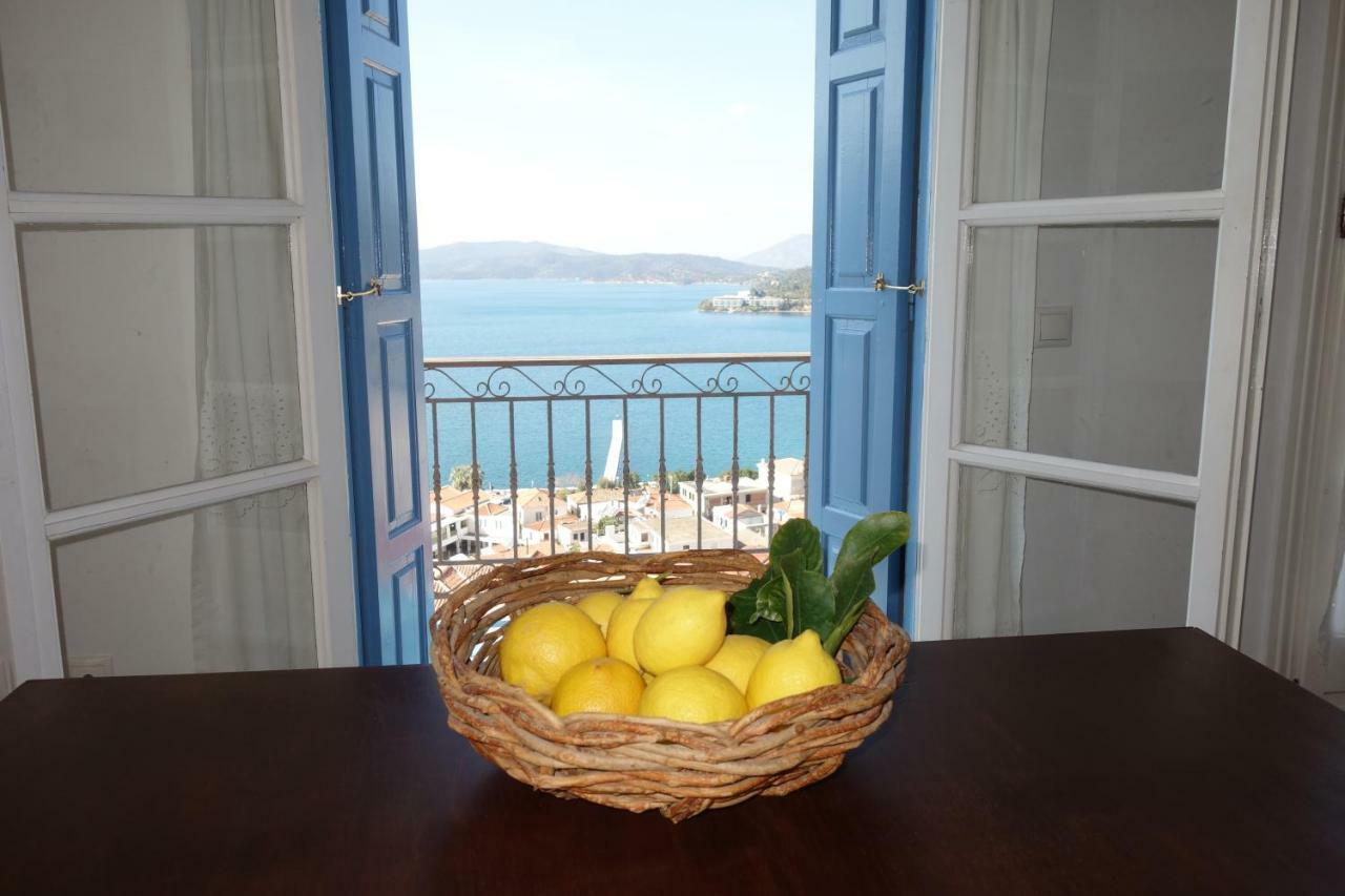 Apartmán Panoramic View Poros Town Exteriér fotografie